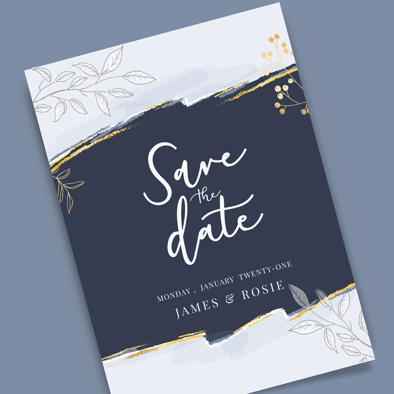 Wedding stationery - save the date